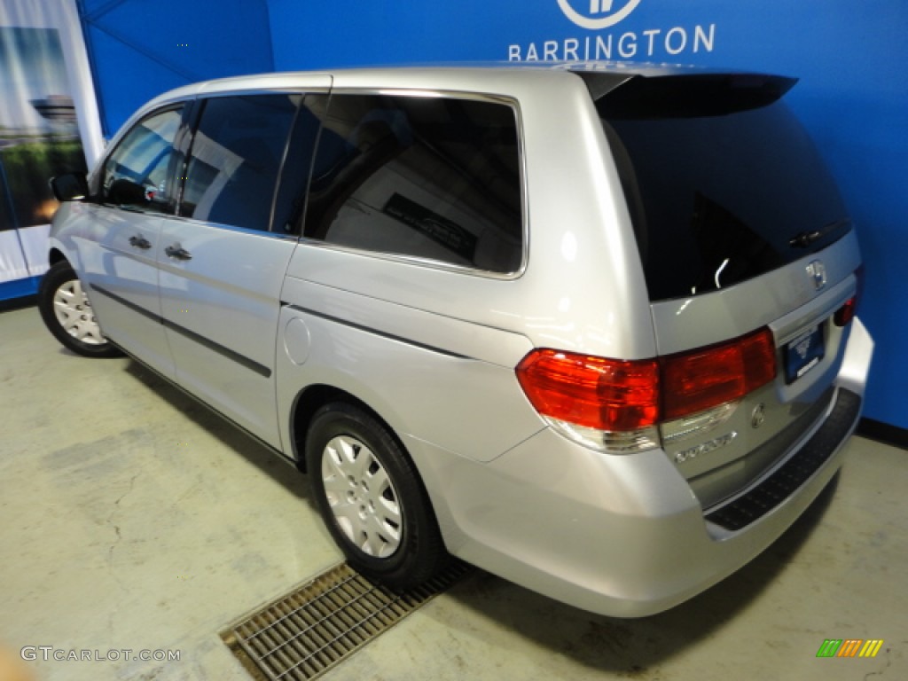 2010 Odyssey LX - Alabaster Silver Metallic / Gray photo #32