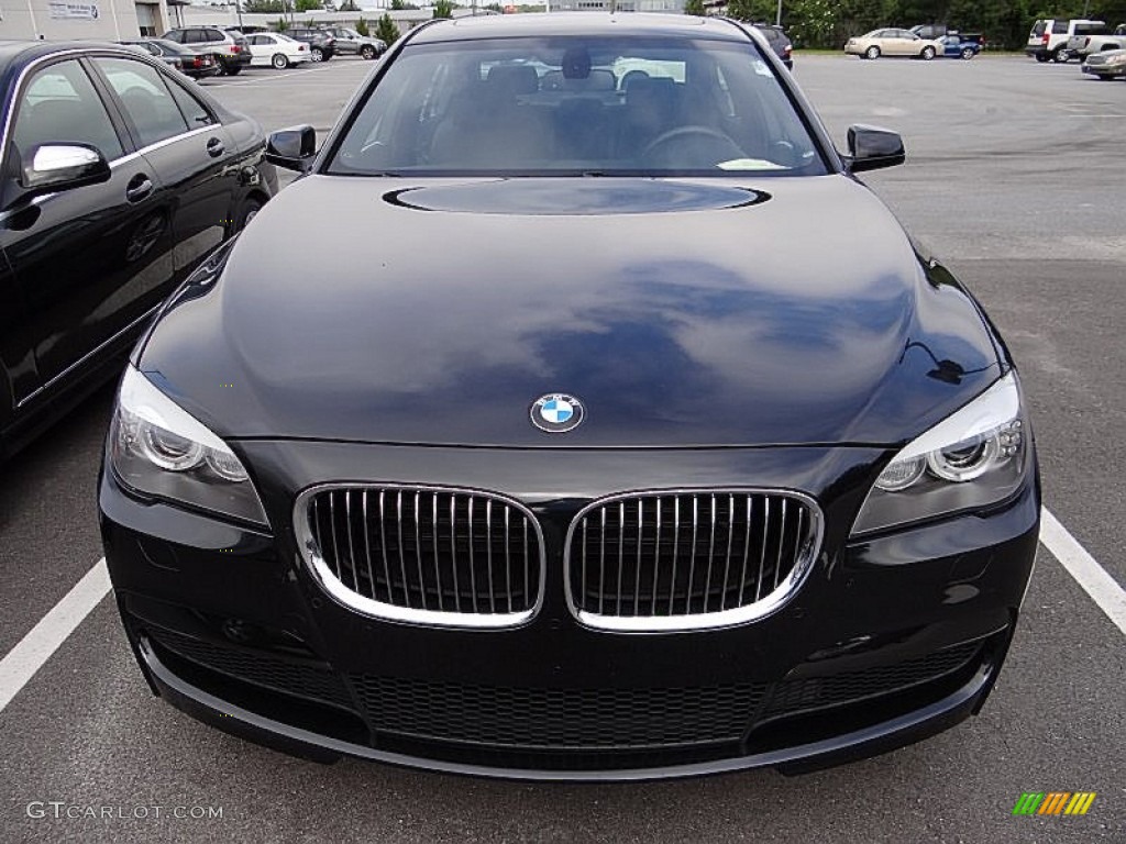 Jet Black 2011 BMW 7 Series 740Li Sedan Exterior Photo #69445960