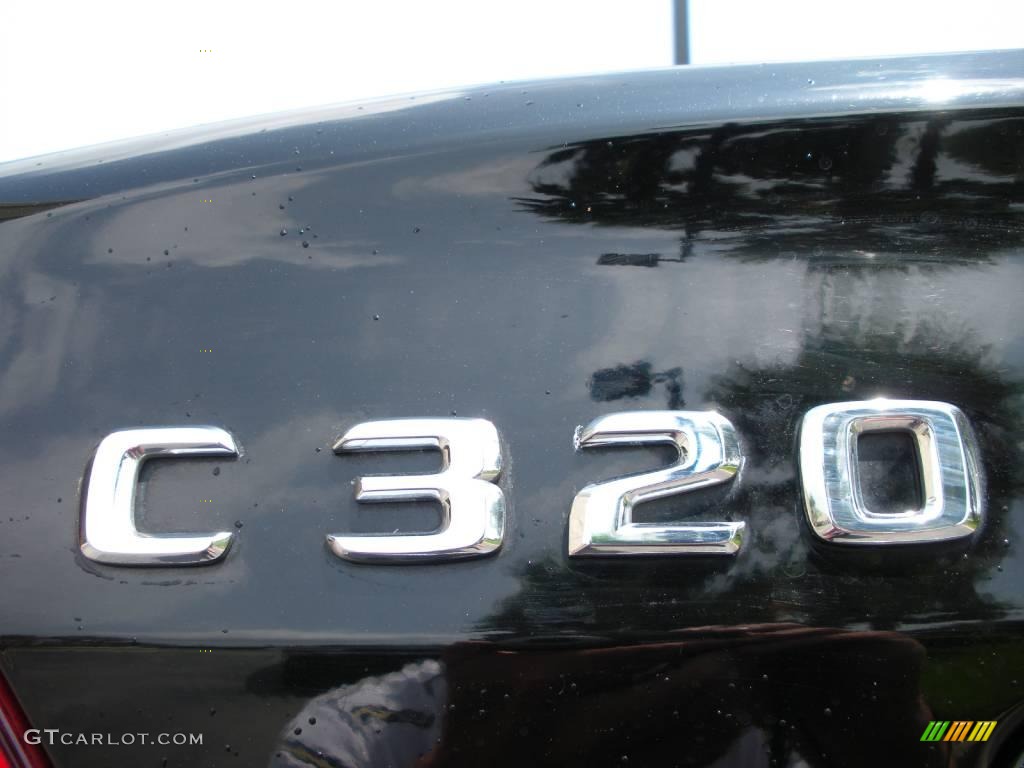 2001 C 320 Sedan - Black / Ash photo #9