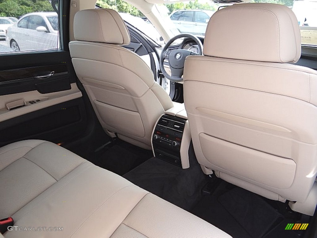2011 BMW 7 Series 750Li Sedan Rear Seat Photo #69446263