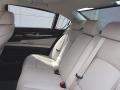 Oyster/Black 2011 BMW 7 Series 750Li Sedan Interior Color