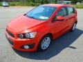 Inferno Orange Metallic - Sonic LT Hatch Photo No. 2