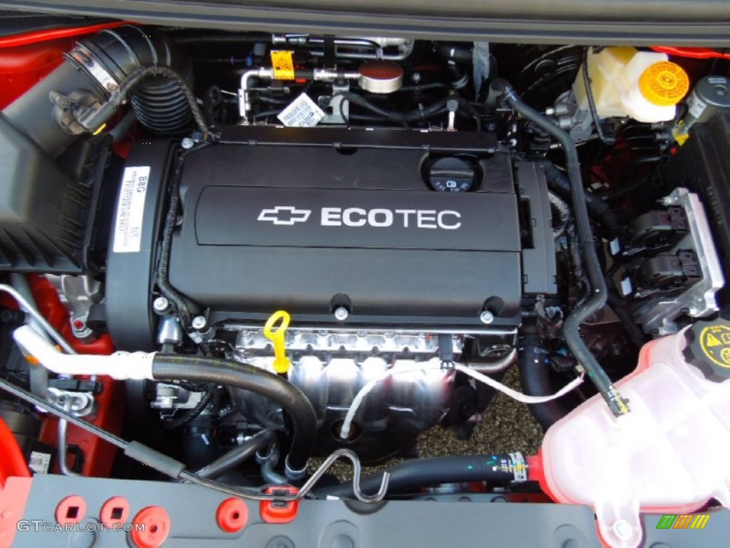 2012 Chevrolet Sonic LT Hatch 1.8 Liter DOHC 16-Valve VVT 4 Cylinder Engine Photo #69446572
