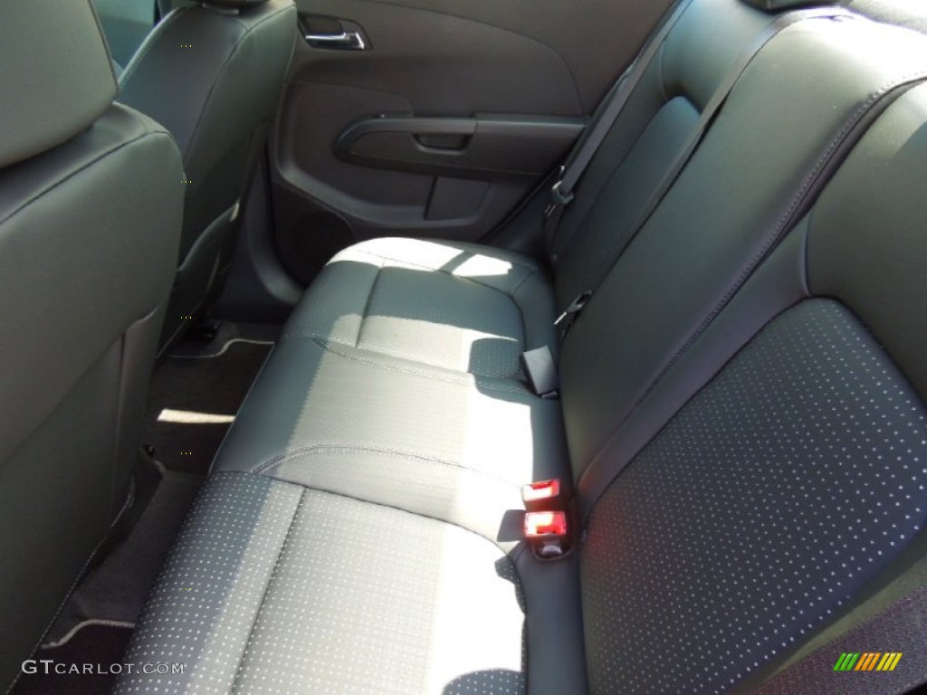 2012 Chevrolet Sonic LTZ Sedan Rear Seat Photo #69446740