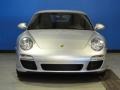 2010 Arctic Silver Metallic Porsche 911 Carrera Coupe  photo #2