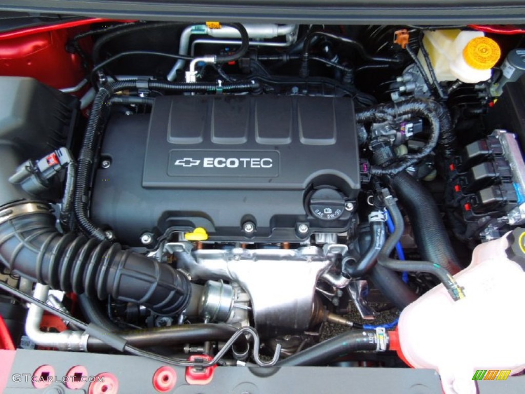 2012 Chevrolet Sonic LTZ Sedan 1.4 Liter DI Turbocharged DOHC 16-Valve VVT 4 Cylinder Engine Photo #69446821
