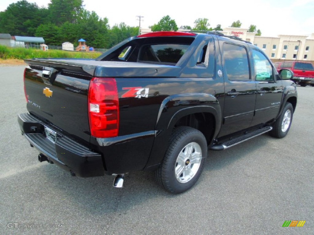 Black 2013 Chevrolet Avalanche LT 4x4 Black Diamond Edition Exterior Photo #69447104