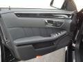 Black 2013 Mercedes-Benz E 350 4Matic Sedan Door Panel