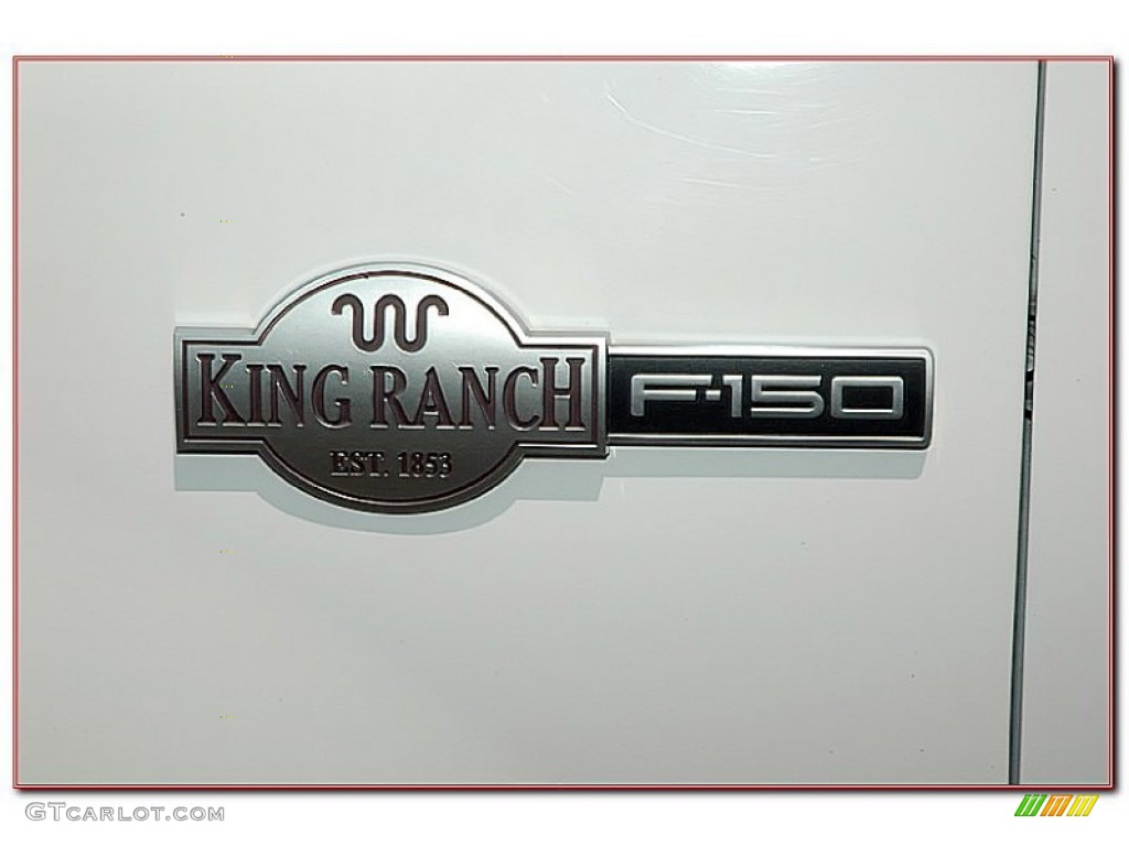 2006 F150 King Ranch SuperCrew 4x4 - Oxford White / Castano Brown Leather photo #3