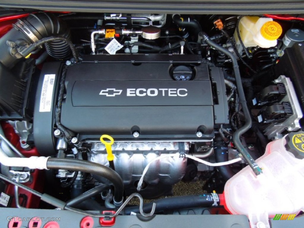 2012 Chevrolet Sonic LT Hatch 1.8 Liter DOHC 16-Valve VVT 4 Cylinder Engine Photo #69447529