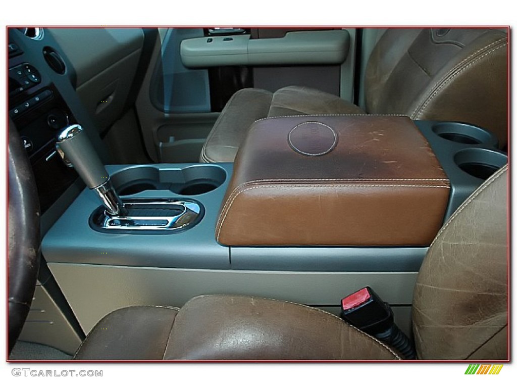 2006 F150 King Ranch SuperCrew 4x4 - Oxford White / Castano Brown Leather photo #25