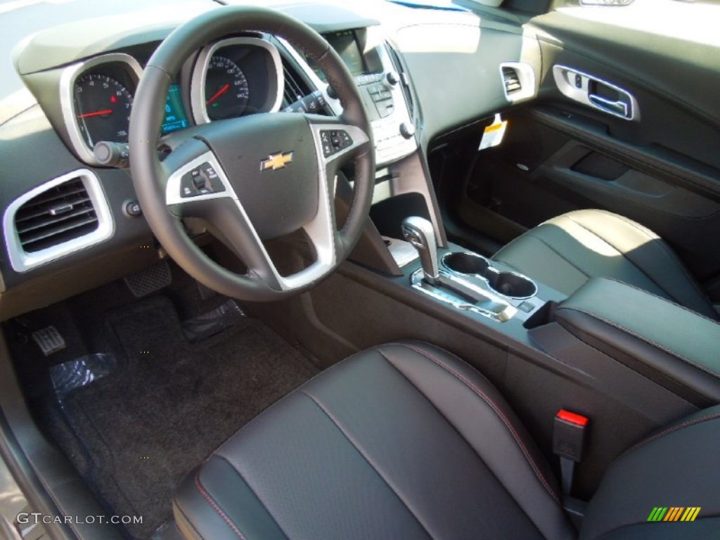Jet Black Interior 2013 Chevrolet Equinox Lt Photo 69447754