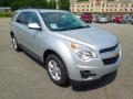 2013 Silver Ice Metallic Chevrolet Equinox LT  photo #1