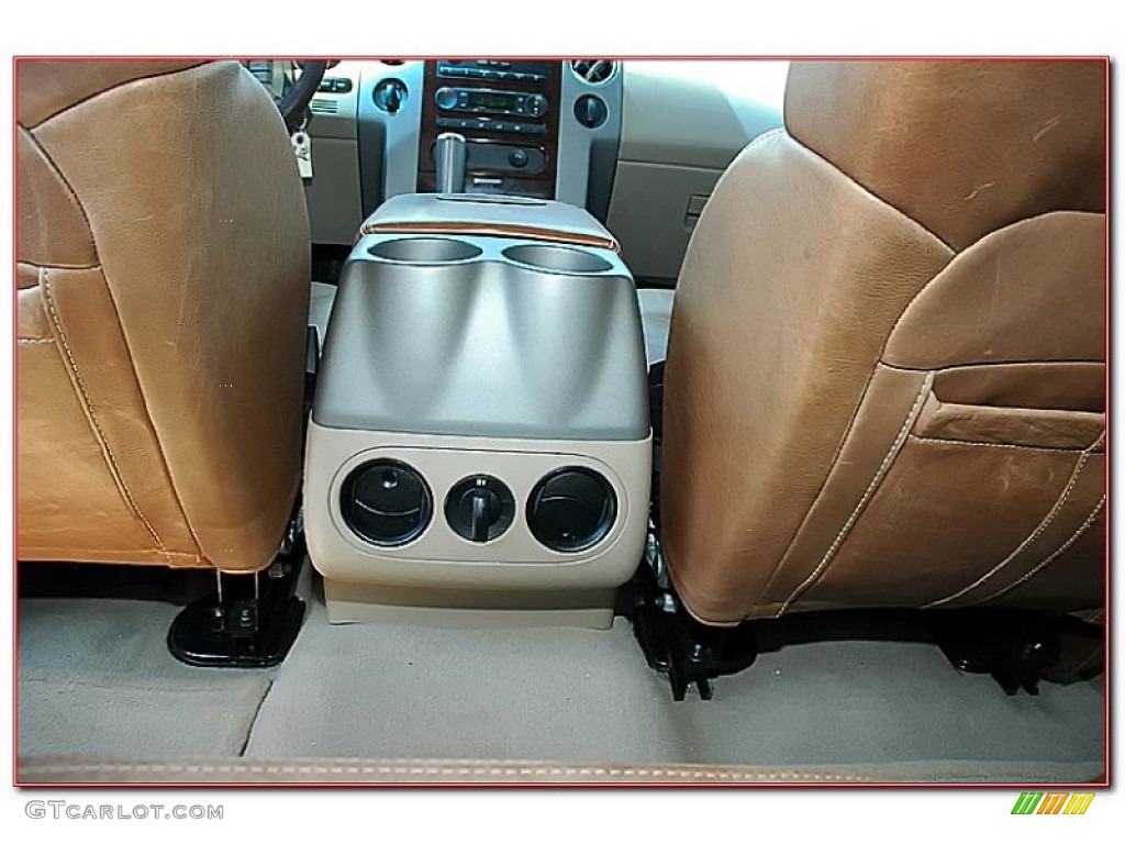 2006 F150 King Ranch SuperCrew 4x4 - Oxford White / Castano Brown Leather photo #49