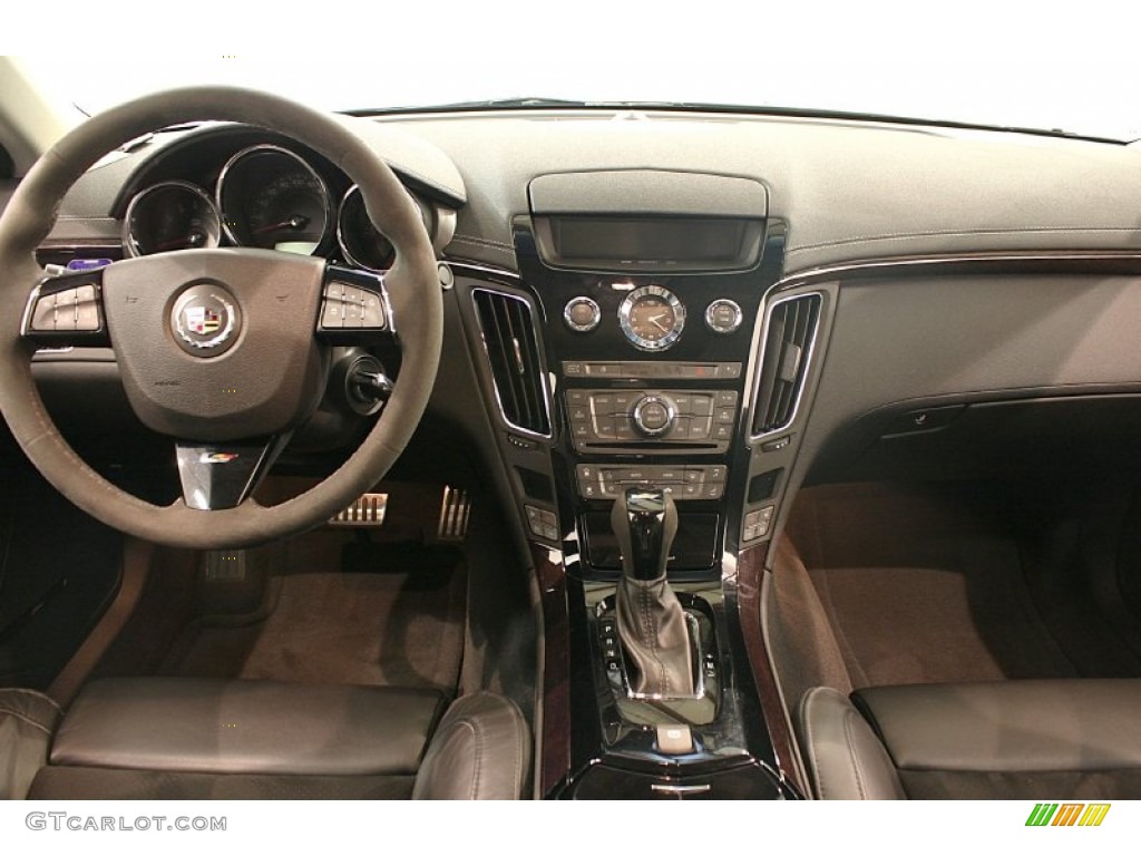 2010 Cadillac CTS -V Sedan Ebony Dashboard Photo #69448537