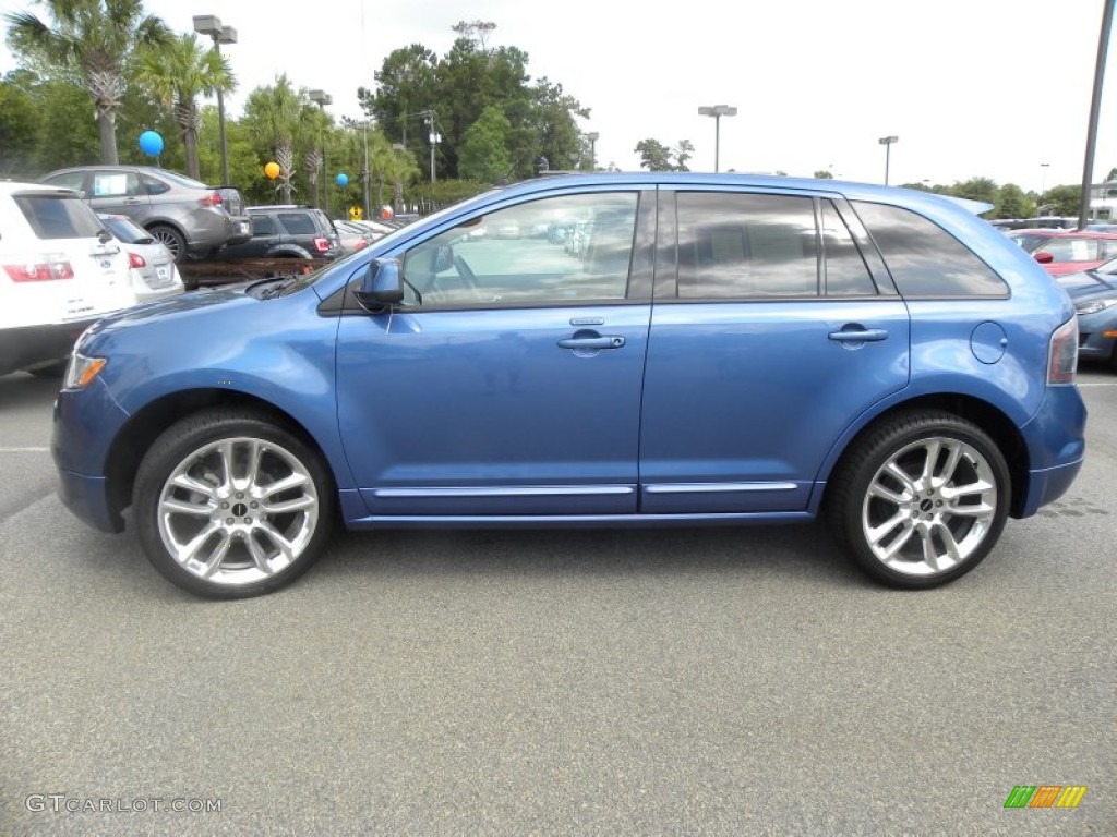 Sport Blue Metallic 2010 Ford Edge Sport Exterior Photo #69448924