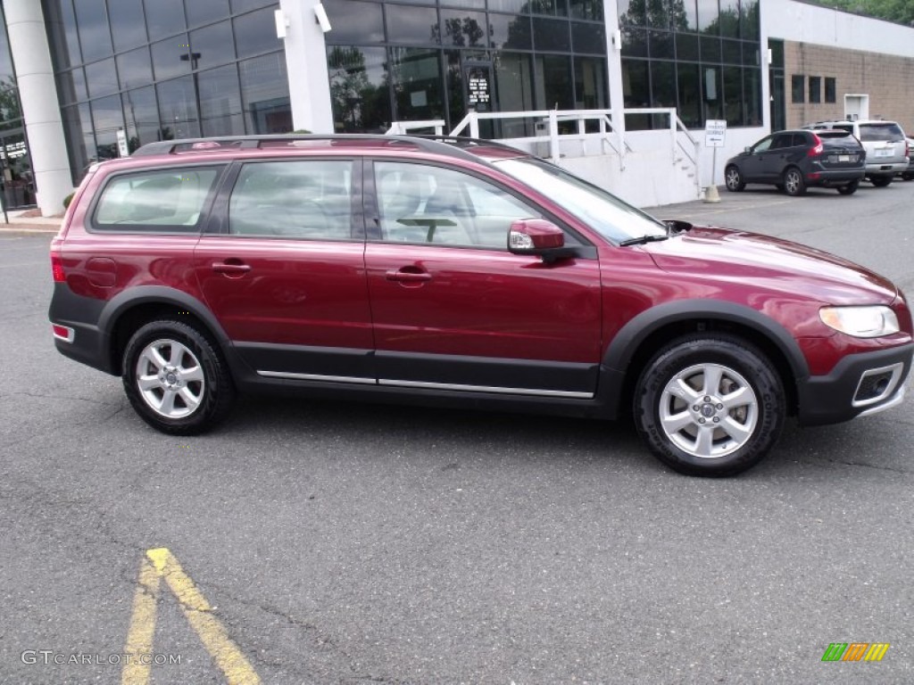 2009 XC70 3.2 AWD - Ruby Red Metallic / Sandstone photo #2