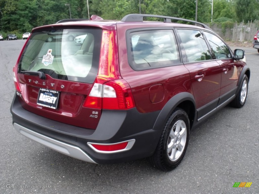 2009 XC70 3.2 AWD - Ruby Red Metallic / Sandstone photo #3
