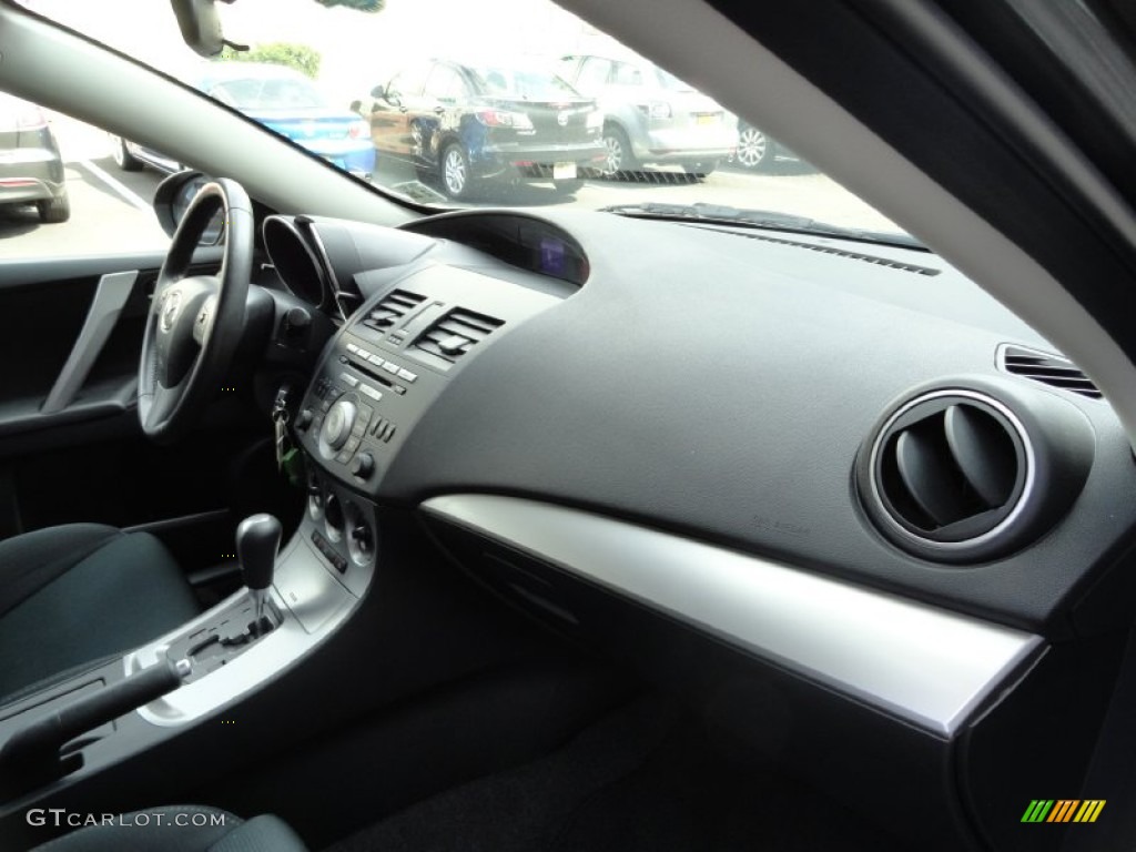 2011 Mazda MAZDA3 s Sport 5 Door Black Dashboard Photo #69449421