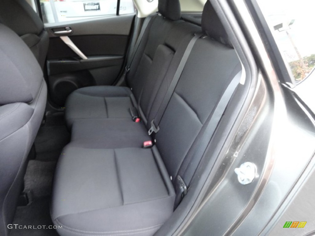 2011 Mazda MAZDA3 s Sport 5 Door Rear Seat Photos