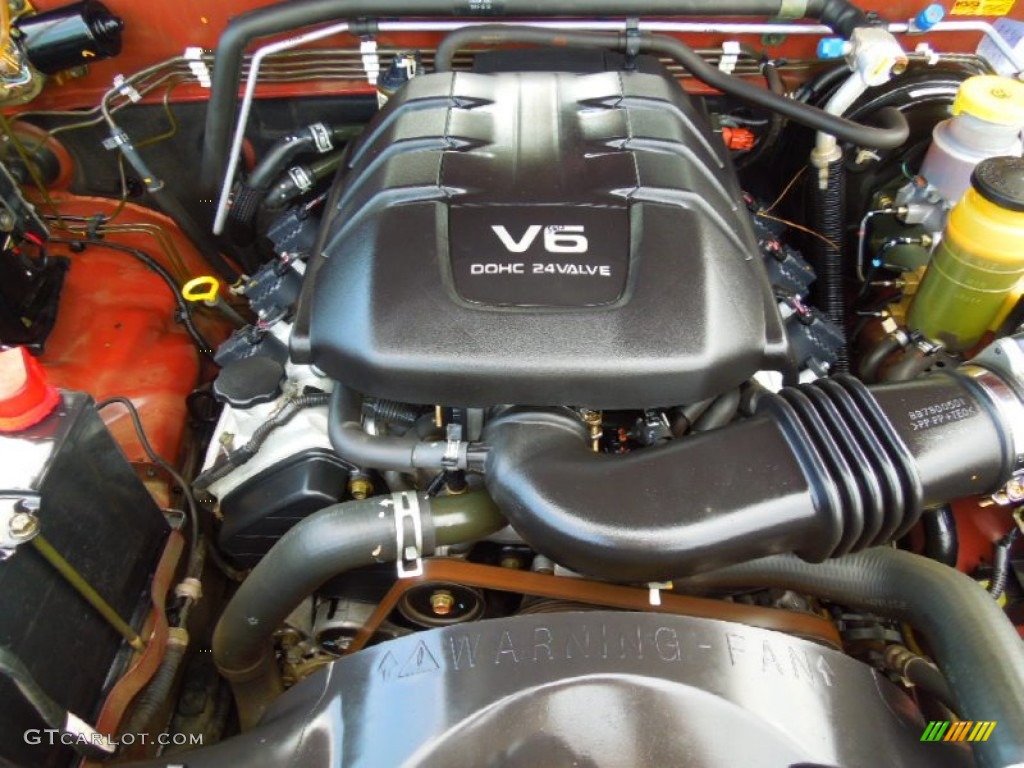 2002 Isuzu Rodeo LS 3.2 Liter DOHC 24-Valve V6 Engine Photo #69451045