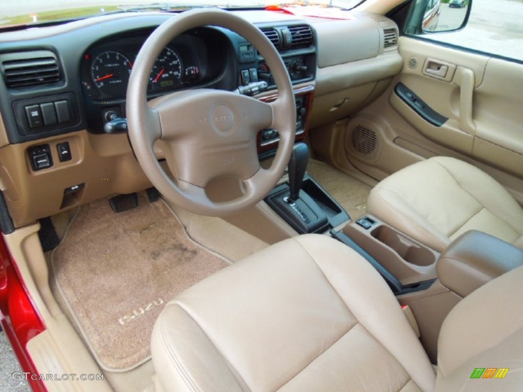 Beige Interior 2002 Isuzu Rodeo LS Photo #69451054