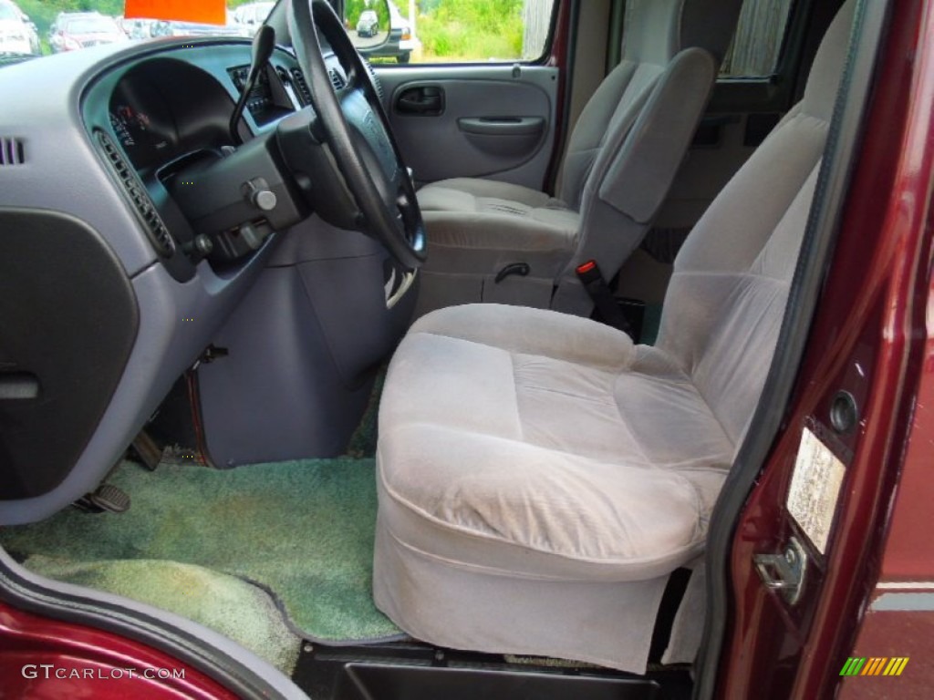 Mist Gray Interior 1999 Dodge Ram Van 1500 Passenger Conversion Photo #69451582