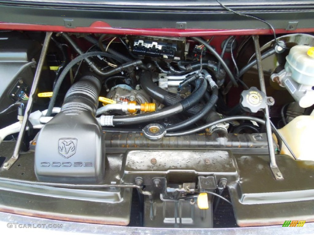 1999 Dodge Ram Van 1500 Passenger Conversion 5.2 Liter OHV 16-Valve V8 Engine Photo #69451729 1999 Dodge Ram 1500 Engine 5.2 L V8