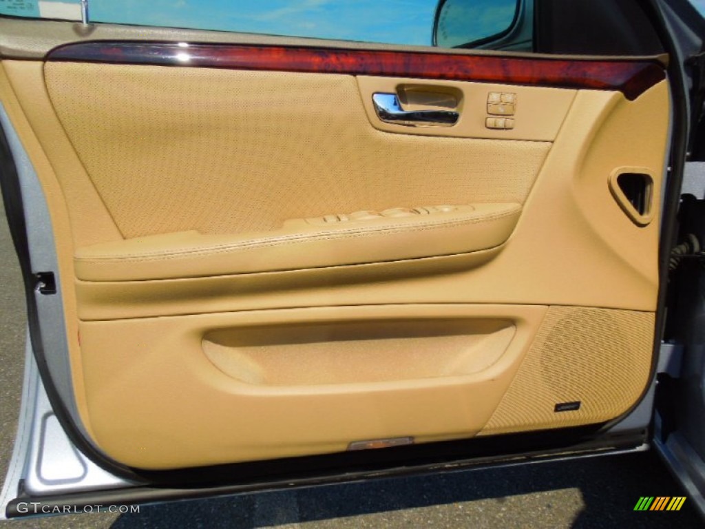2006 Cadillac DTS Luxury Very Dark Cashmere/Cashmere Door Panel Photo #69451840