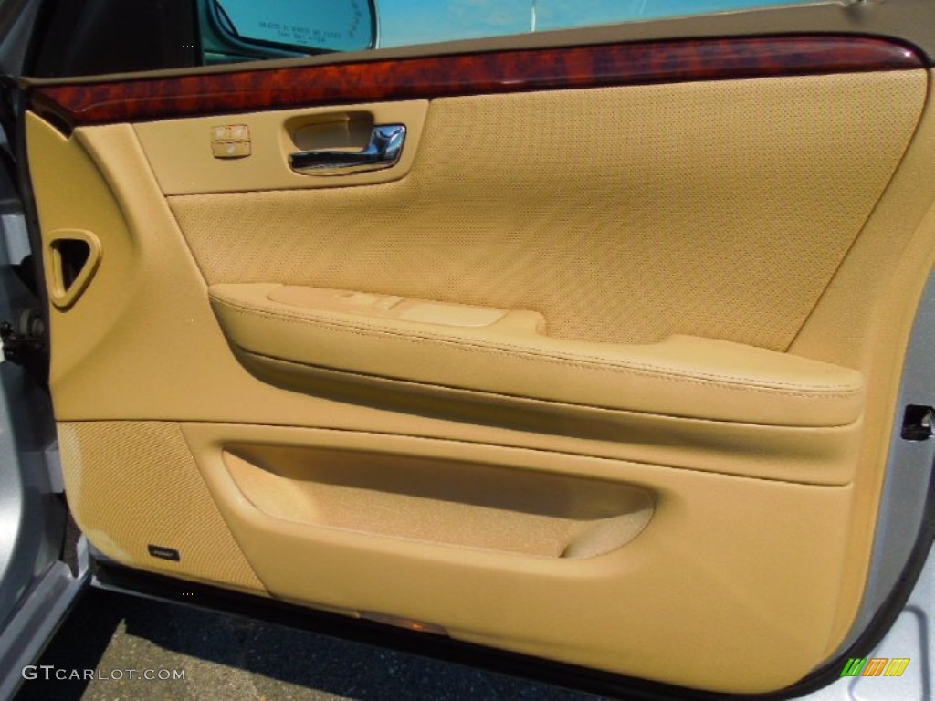 2006 Cadillac DTS Luxury Very Dark Cashmere/Cashmere Door Panel Photo #69451963