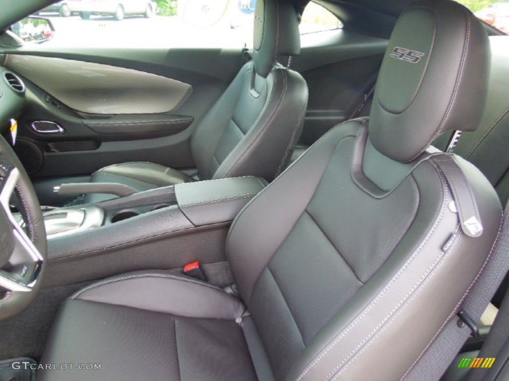 Black Interior 2013 Chevrolet Camaro SS Coupe Photo #69452824