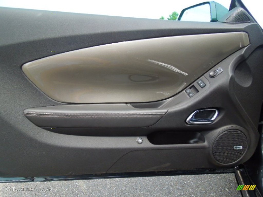 2013 Chevrolet Camaro SS Coupe Black Door Panel Photo #69452830