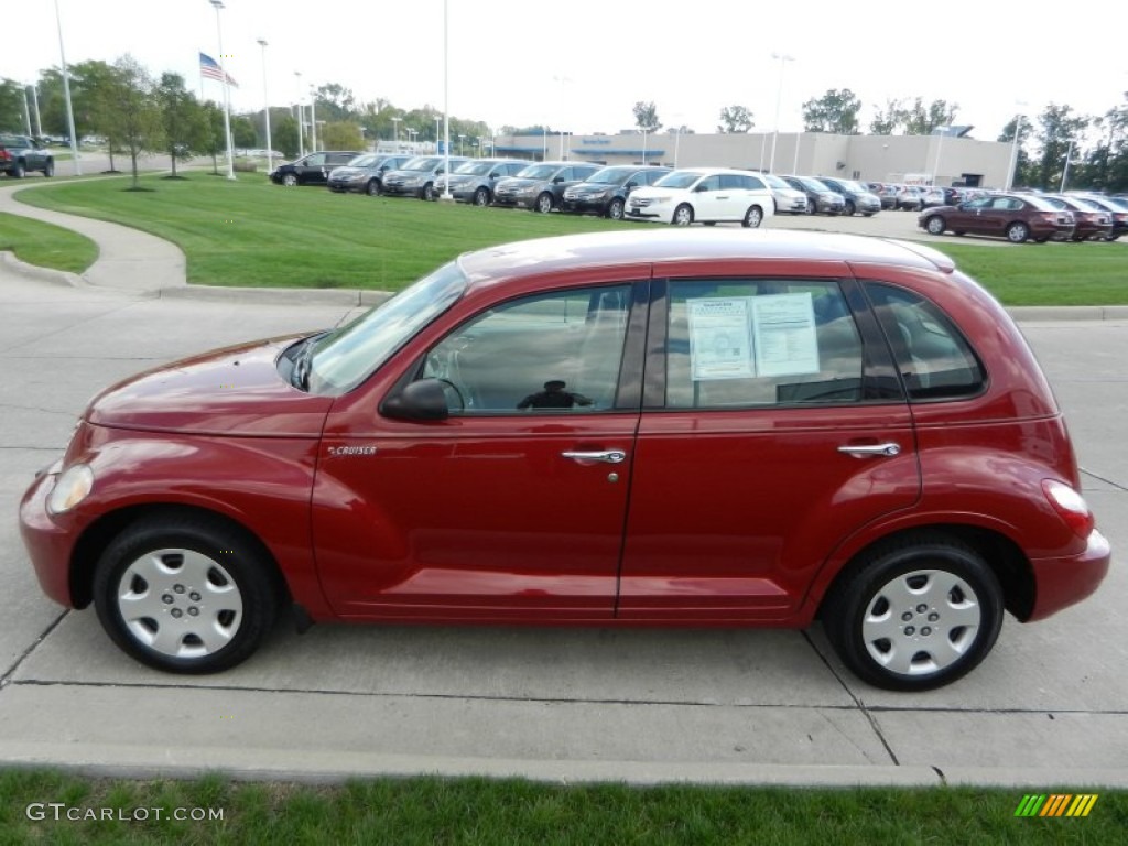 2006 PT Cruiser  - Inferno Red Crystal Pearl / Pastel Slate Gray photo #4