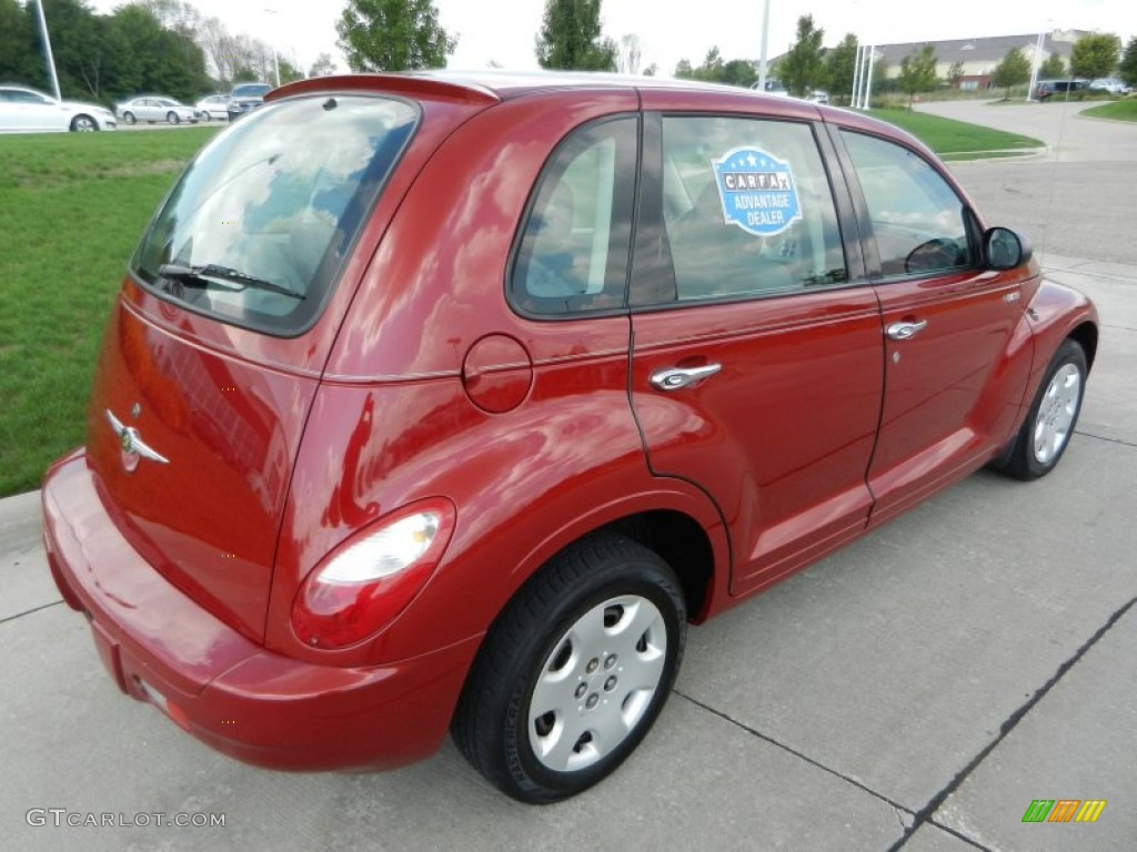 2006 PT Cruiser  - Inferno Red Crystal Pearl / Pastel Slate Gray photo #7