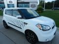 2011 Clear White/Grey Graphics Kia Soul White Tiger Special Edition #69404422