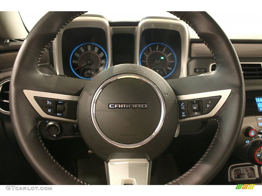 2010 Camaro LT/RS Coupe - Imperial Blue Metallic / Gray photo #10