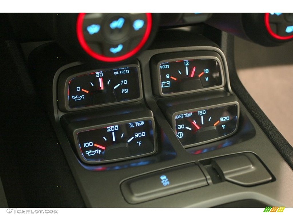 2010 Camaro LT/RS Coupe - Imperial Blue Metallic / Gray photo #14