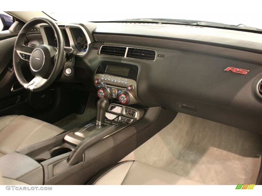 2010 Camaro LT/RS Coupe - Imperial Blue Metallic / Gray photo #16