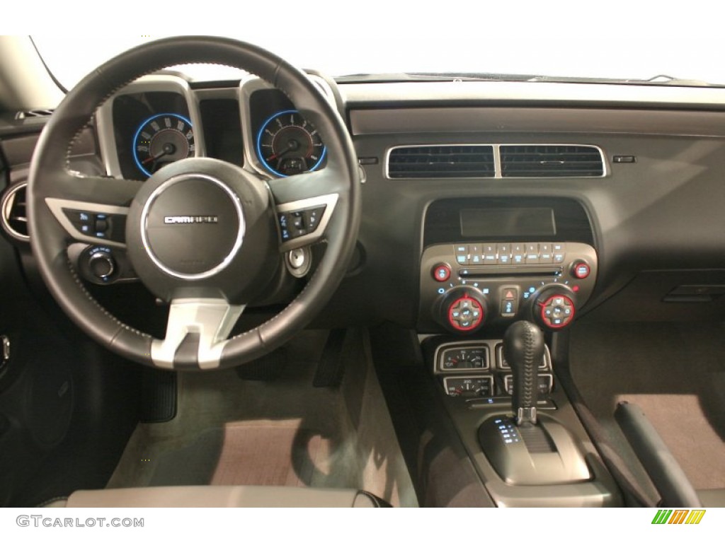 2010 Camaro LT/RS Coupe - Imperial Blue Metallic / Gray photo #21