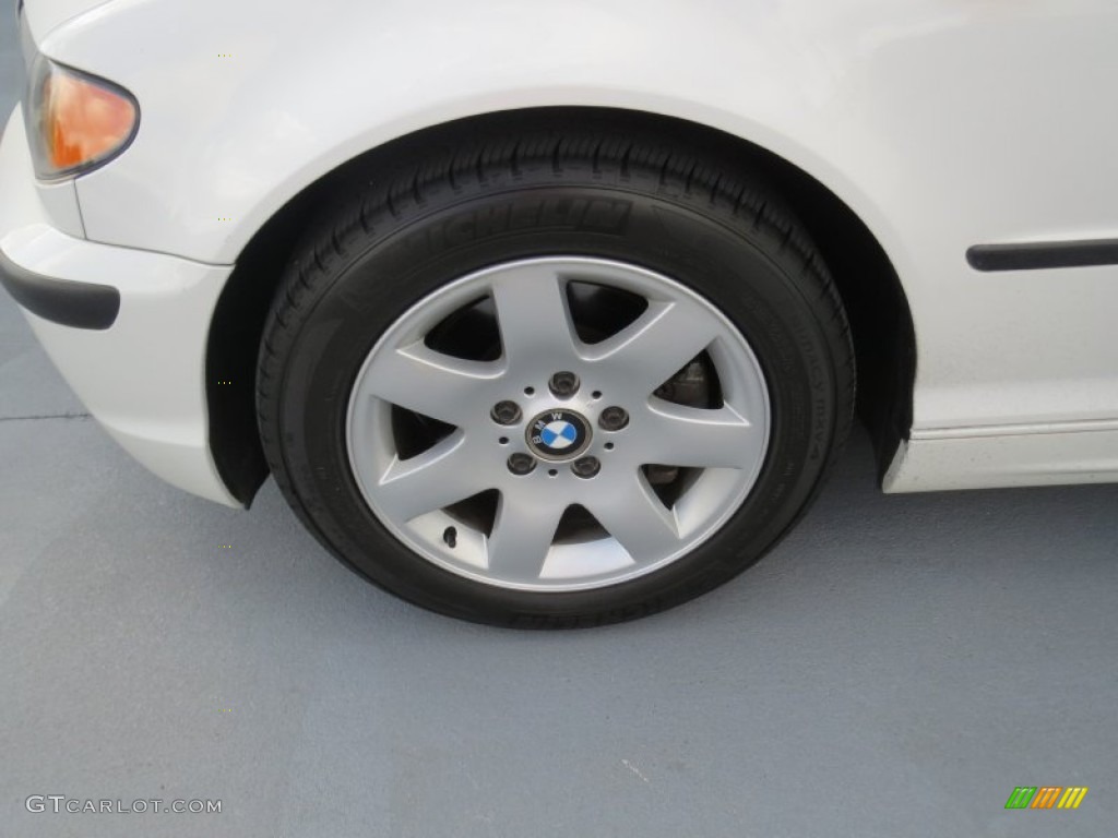 2004 3 Series 325i Sedan - Alpine White / Sand photo #10