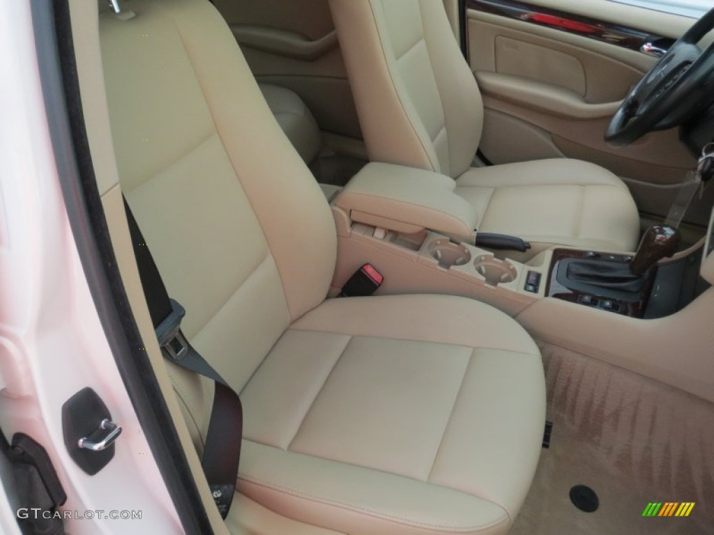 2004 3 Series 325i Sedan - Alpine White / Sand photo #22