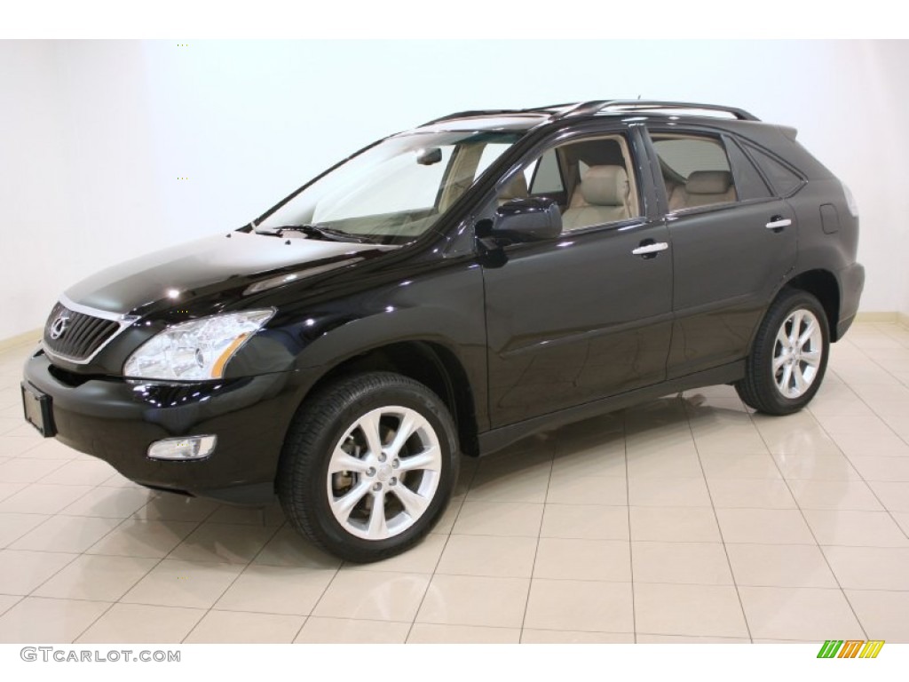 Obsidian Black 2009 Lexus RX 350 AWD Exterior Photo #69454498