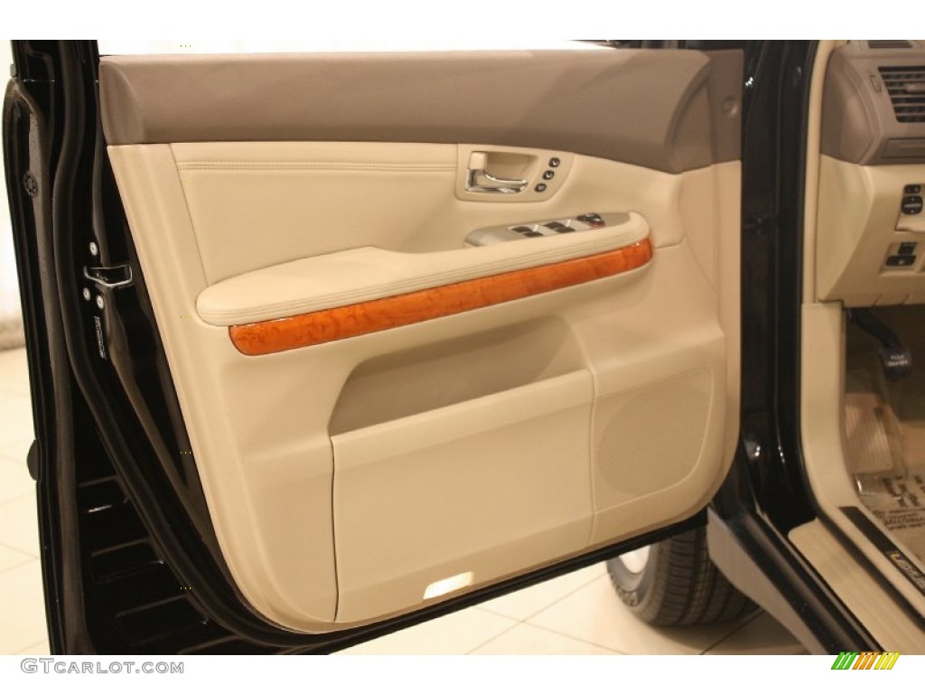 2009 Lexus RX 350 AWD Parchment Door Panel Photo #69454510