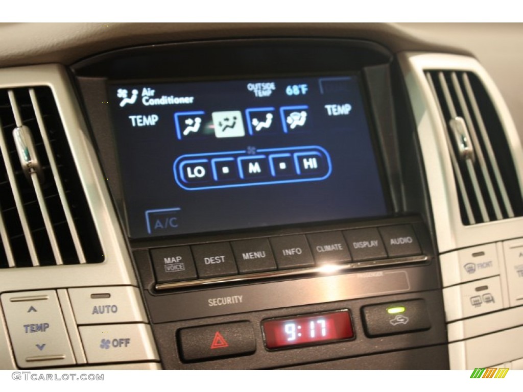 2009 Lexus RX 350 AWD Controls Photo #69454606