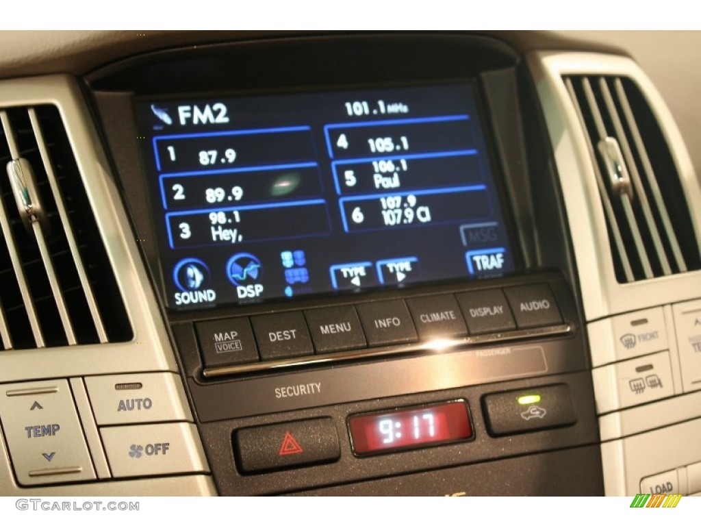 2009 Lexus RX 350 AWD Audio System Photo #69454609