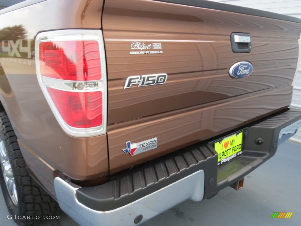 2011 F150 XLT SuperCrew 4x4 - Golden Bronze Metallic / Pale Adobe photo #19