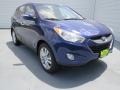 2013 Iris Blue Hyundai Tucson Limited  photo #1