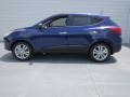 Iris Blue 2013 Hyundai Tucson Limited Exterior