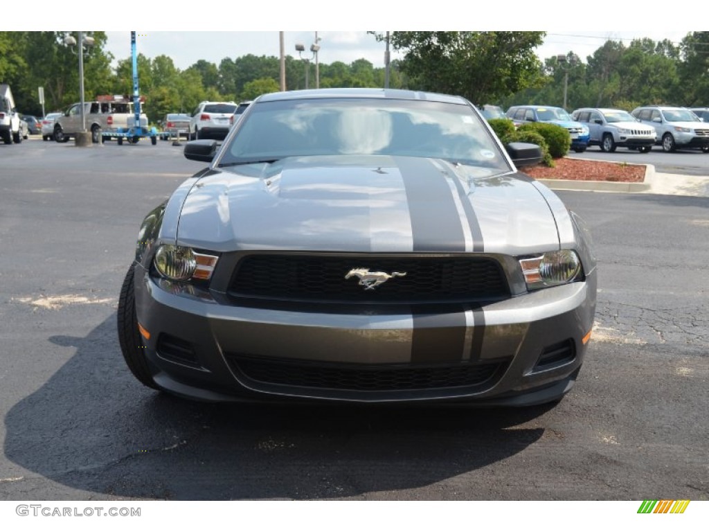 2012 Mustang V6 Coupe - Sterling Gray Metallic / Charcoal Black photo #2