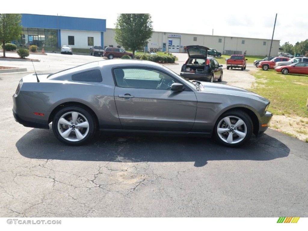 2012 Mustang V6 Coupe - Sterling Gray Metallic / Charcoal Black photo #4